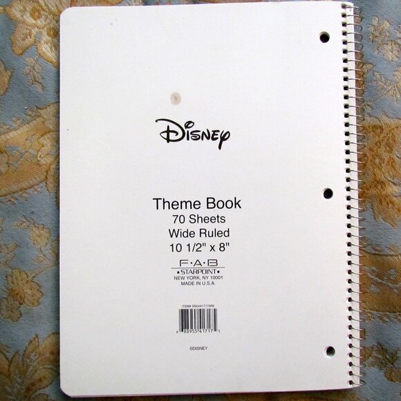 JACK SPARROW, WILL TURNER - PIRATES of the CARIBBEAN SPIRAL NOTEBOOK, NWOT, EXC. - Picture 4 of 5